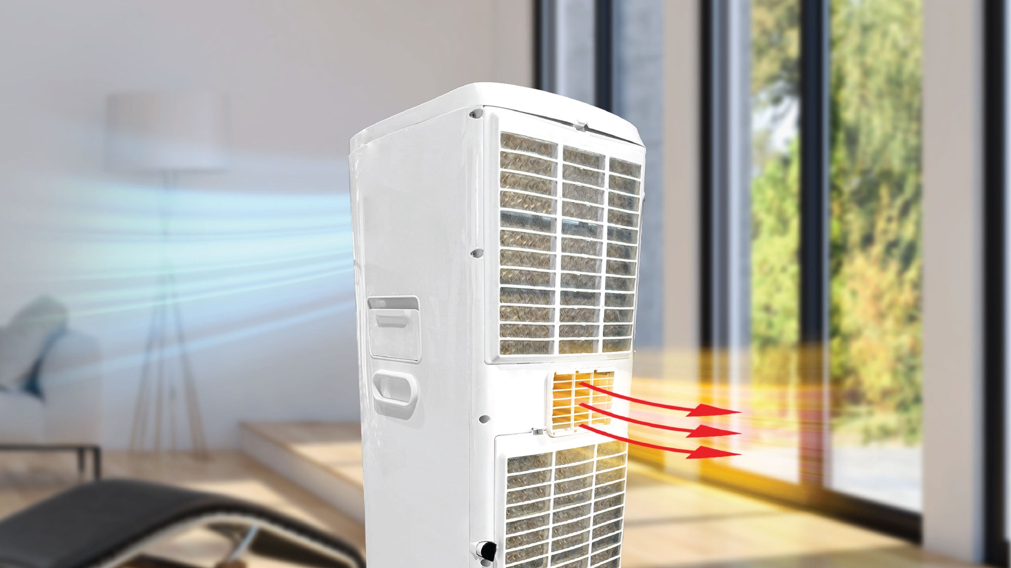 Water-Cooled Exhaust For Comfort