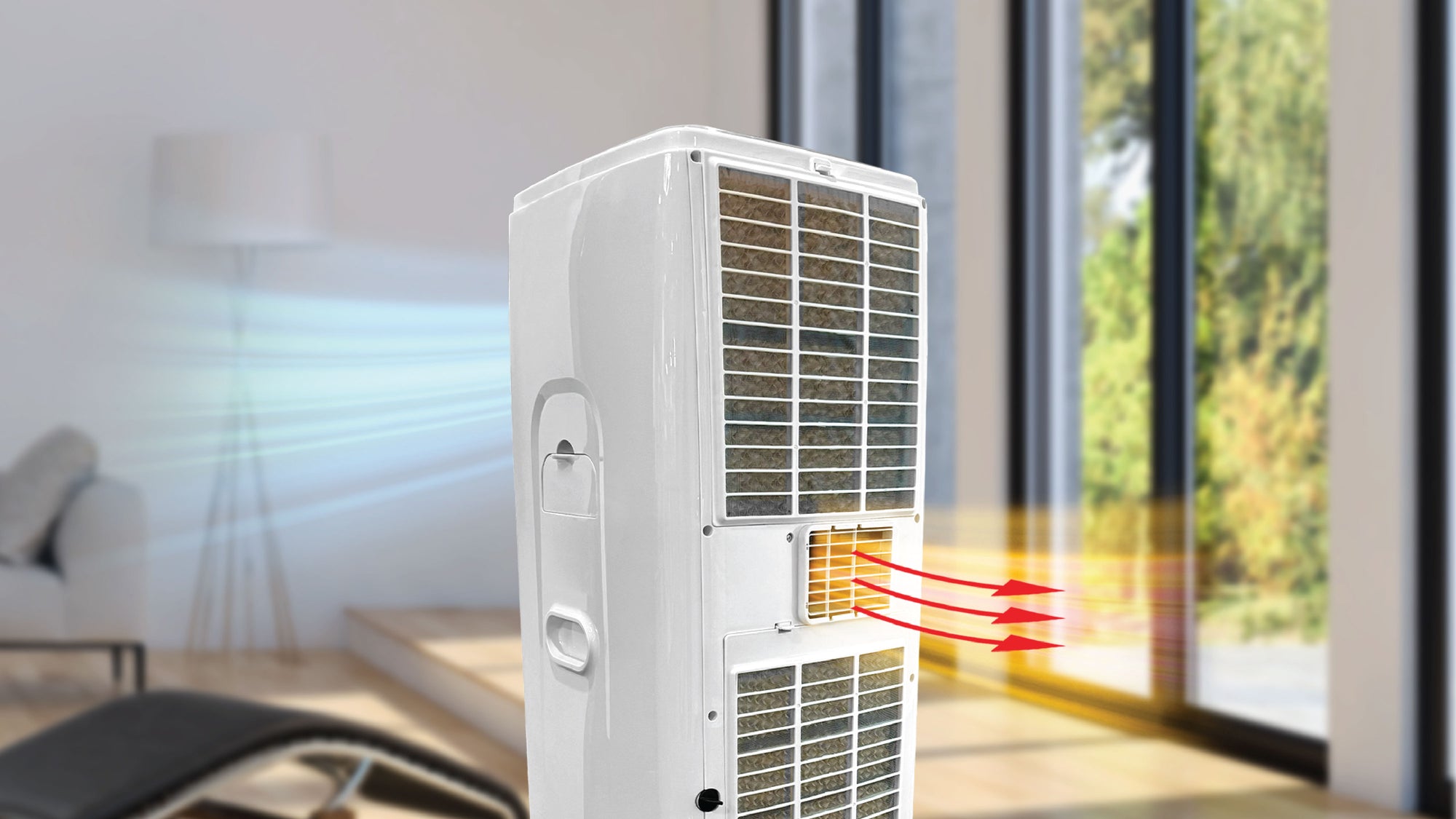 Water-Cooled Exhaust For Comfort