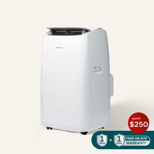 [Free Additional 1 Year Warranty] 13,000 BTU Dual Hose Portable Air Conditioner | 290sqft, Compact Series