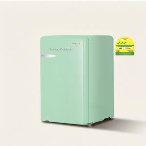108L Retro 1-Door Fridge | 3 Ticks, Dedicated Freezer Compartment