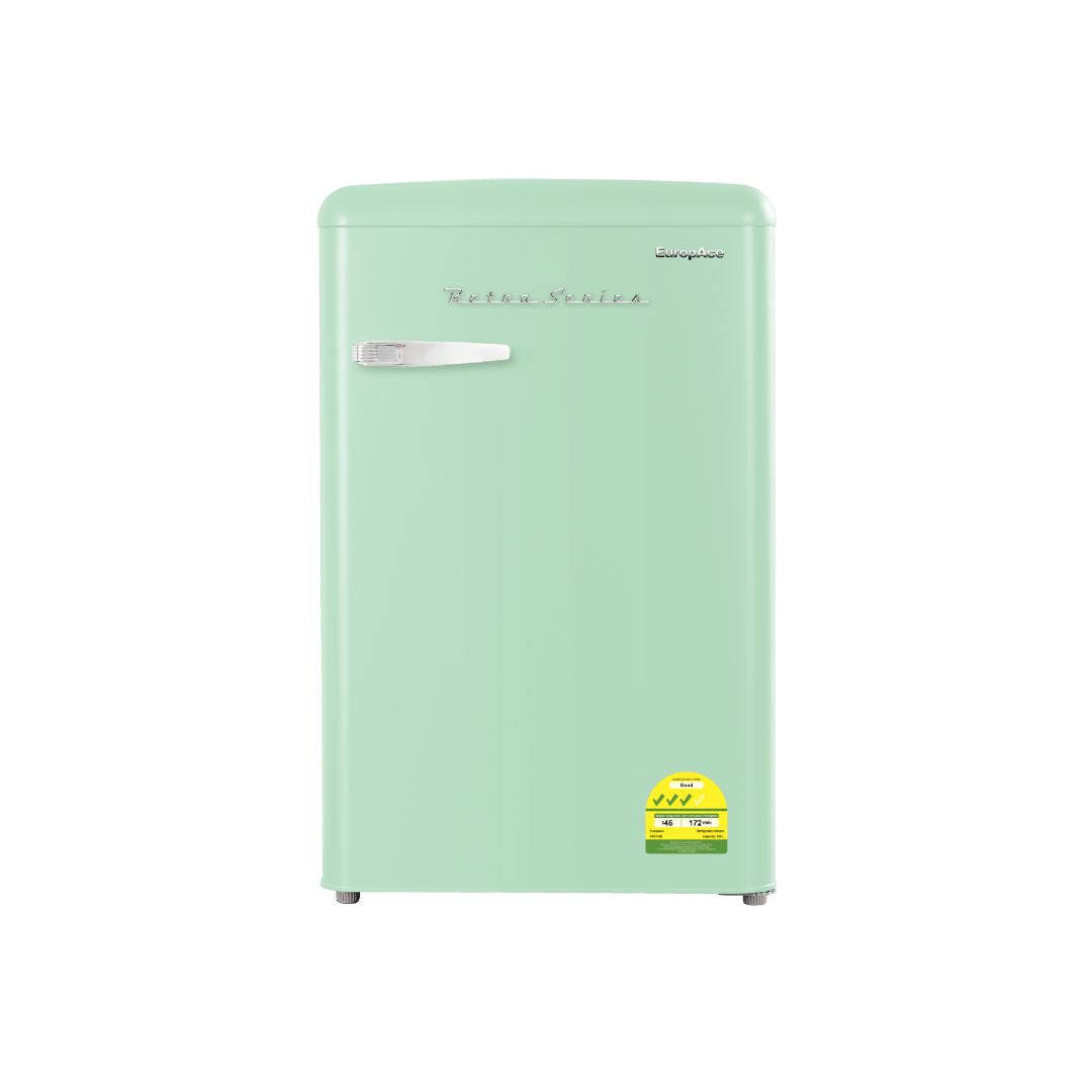 [New Model Pre Order] 108L Retro 1 Door Fridge | 3 Ticks & Freezer Compartment