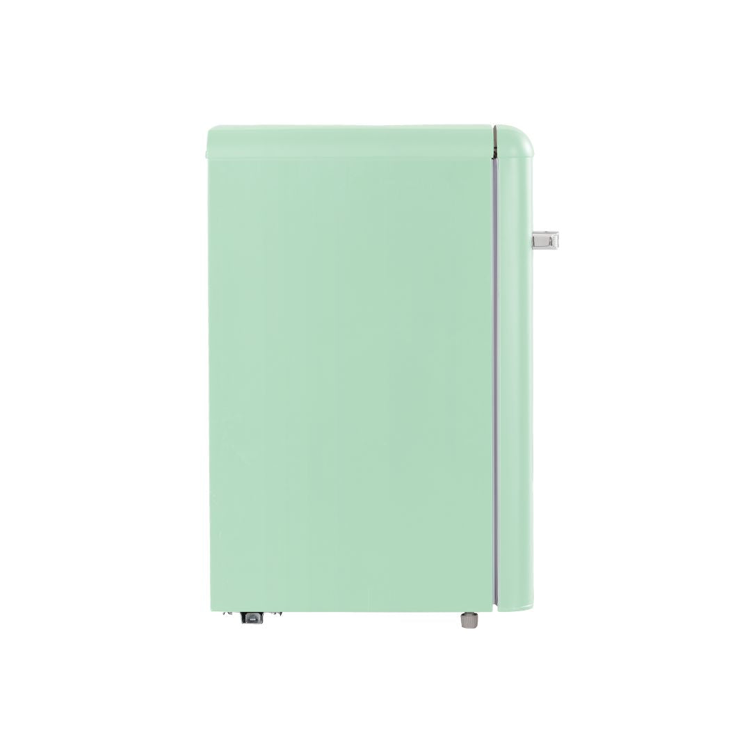 [New Model Pre Order] 108L Retro 1 Door Fridge | 3 Ticks & Freezer Compartment