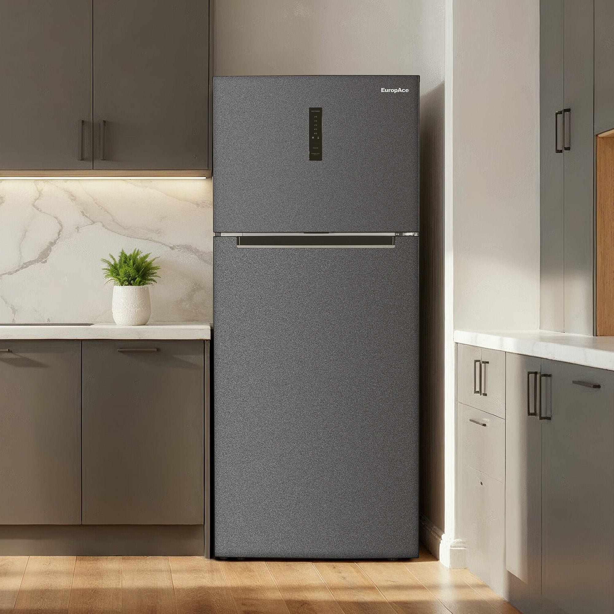 Lumine Series 480L Top Mount Fridge | Anti-Fingerprint, No Frost