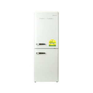 170L Retro 2 Door Bottom Mount Fridge | Upgraded 3 Ticks, Fast Freeze, Fast Cooling