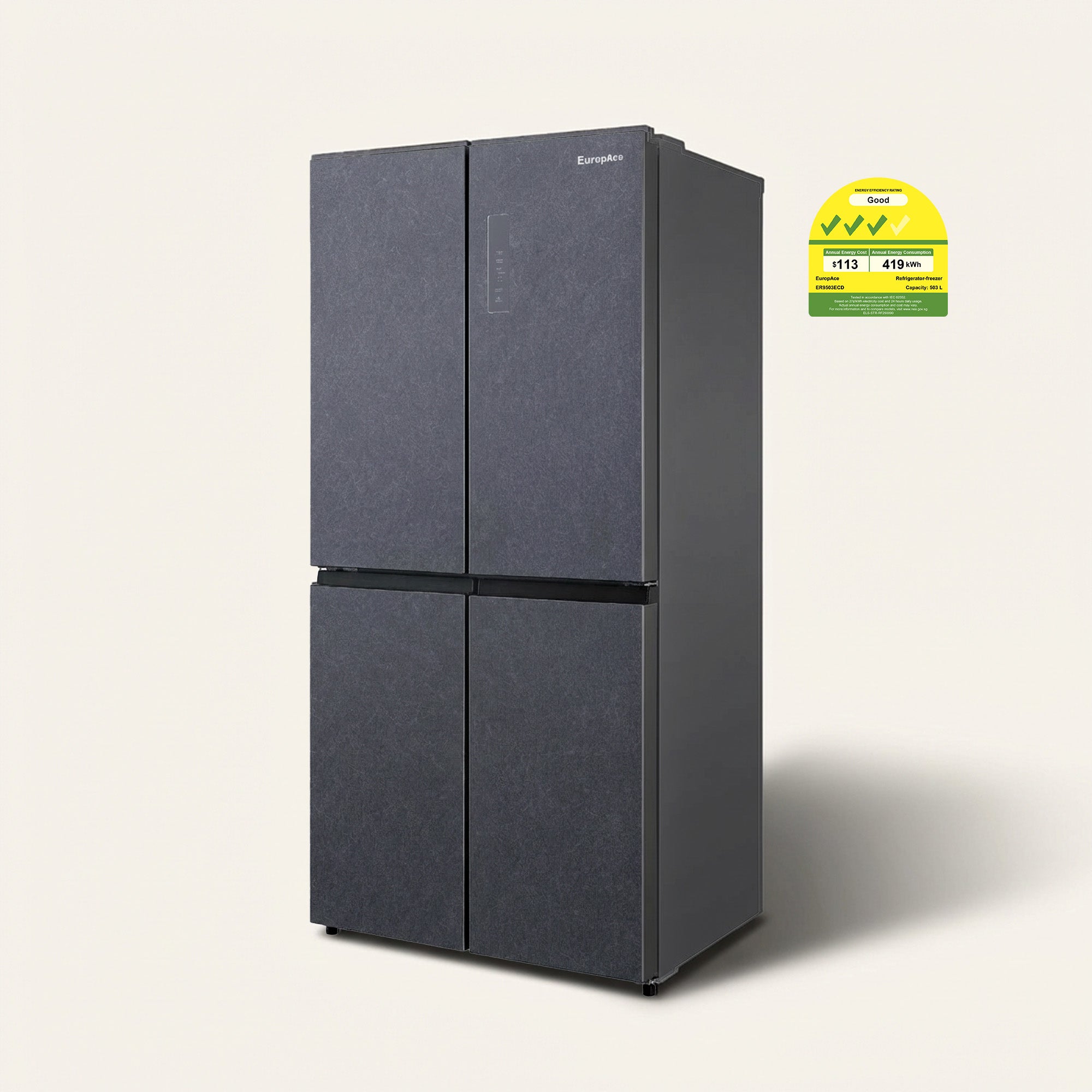 Glacier Series 503L Cross Door Fridge | Glacier Cooling, Care+