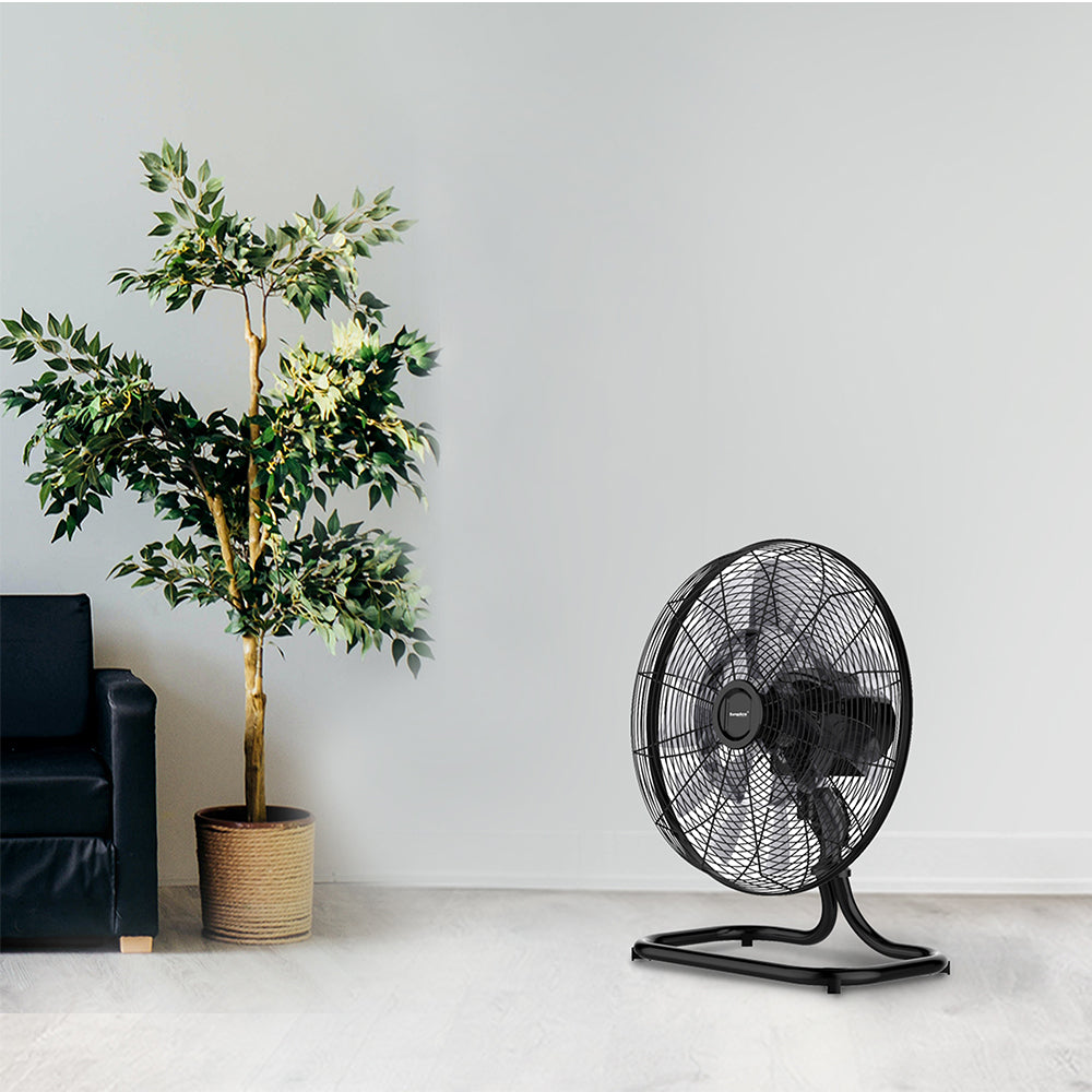 Deluxe Series 18" DC Circulator Floor Fan | Most Powerful Air Circulator, 18 Blades Soft & Comfortable Air, Energy Saving