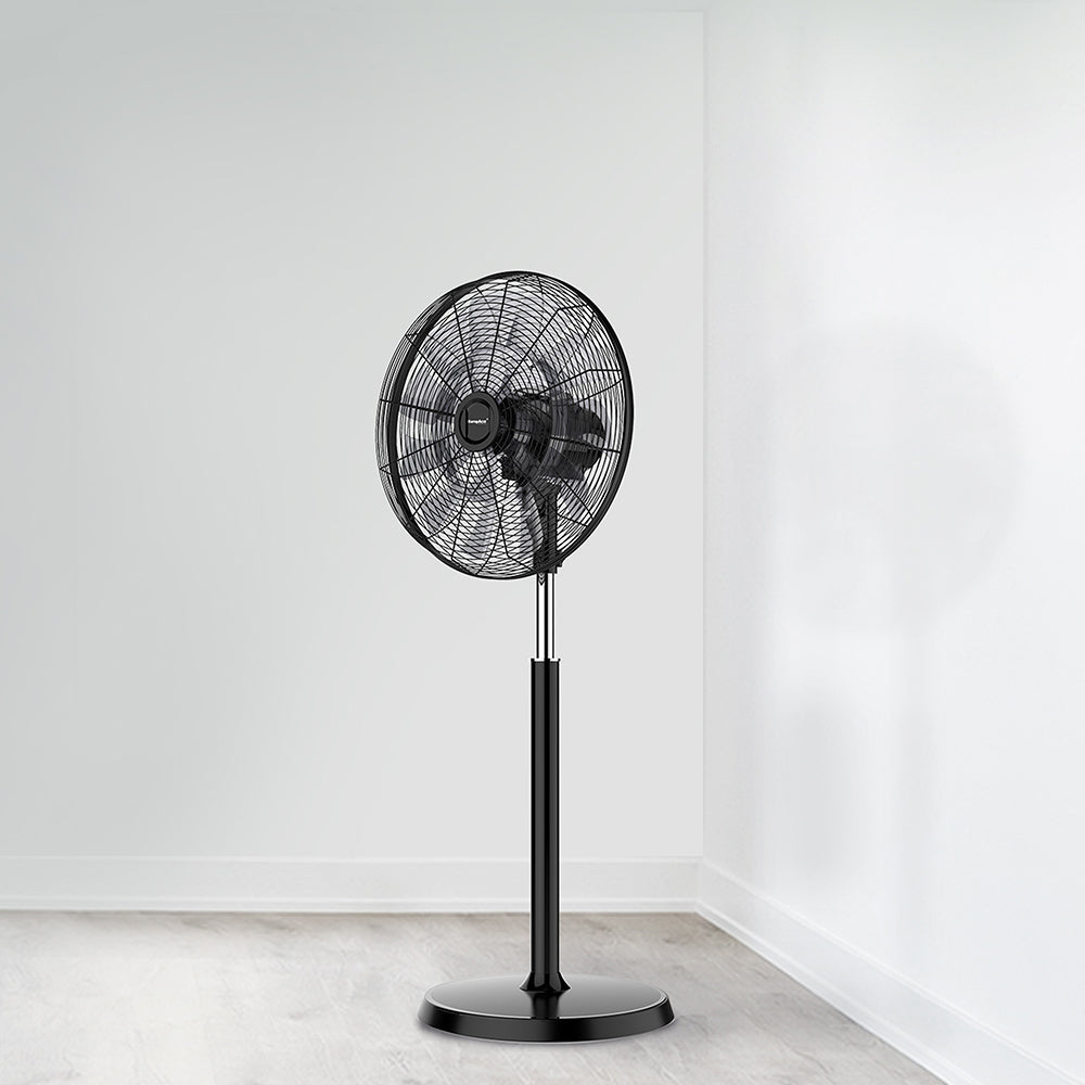 Deluxe Series 18" DC Circulator Stand Fan | Most Powerful Air Circulator, 18 Blades Soft & Comfortable Air, Energy Saving