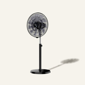 Essential Series 18" DC Circulator Stand Fan | Ceiling Fan Power up to 9,690 m³/h airflow, 18 blades, Touch Control Panel + LED Display