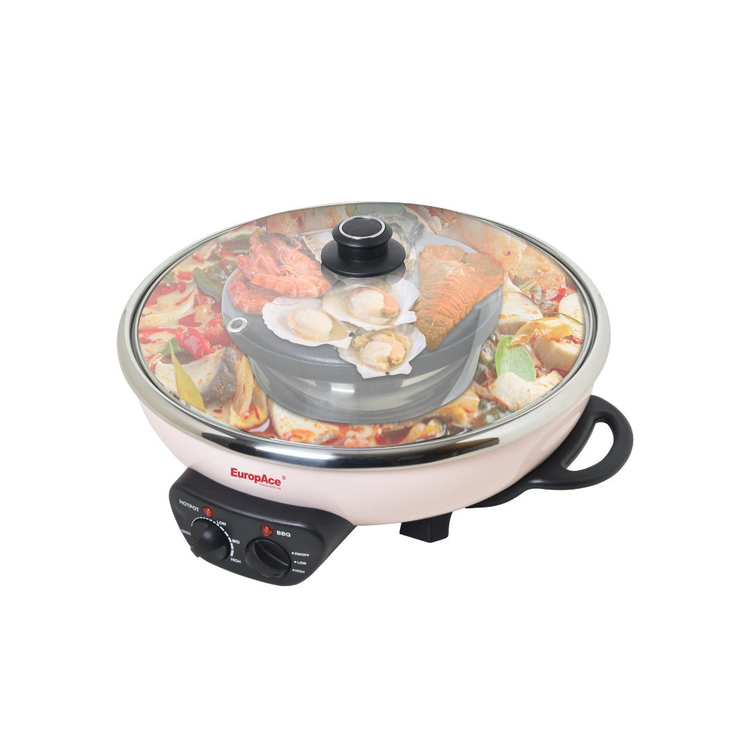 4.5L Steamboat with Non-Stick Mookata Grill