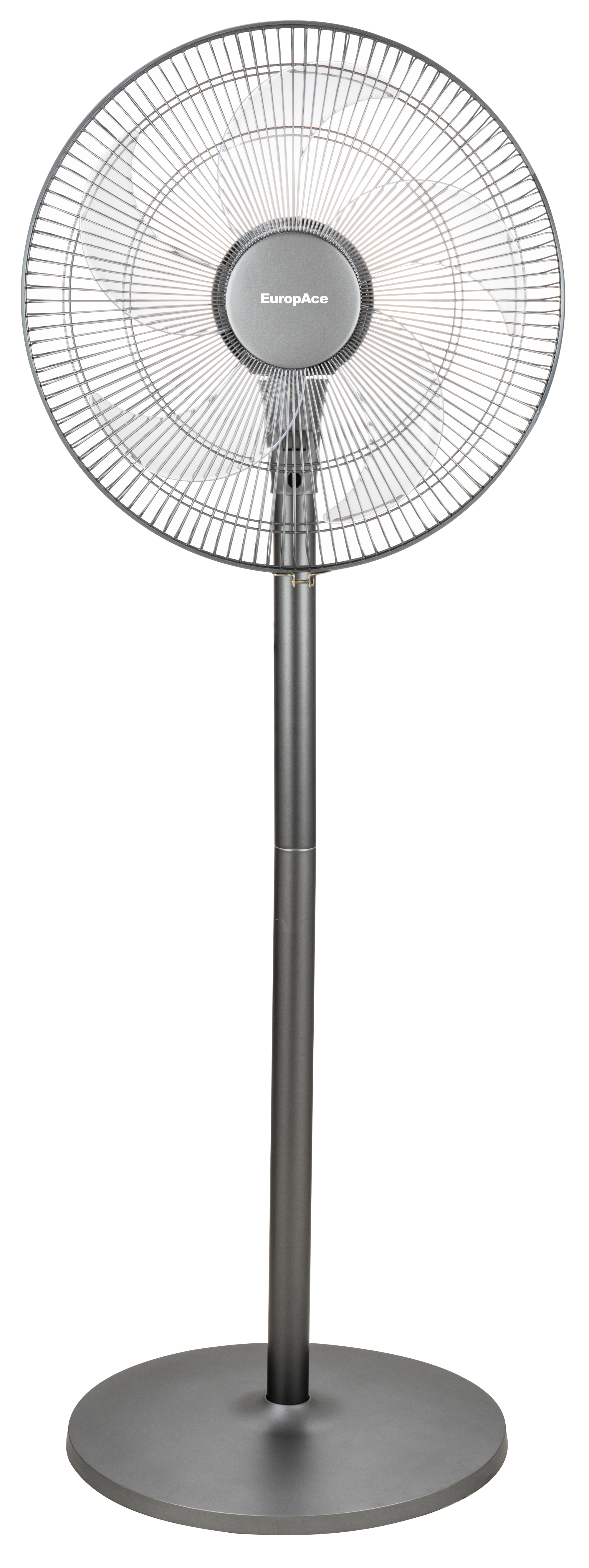 (Pre Order)EuropAce 16” DC Stand Fan with Remote | Energy Efficient, Low Noise & Powerful Airflow | ESF5165EDCR | 2 Years (Full) + 8 Years (Motor) Warranty | Ideal for Large Rooms & Open Spaces | Metallic Grey