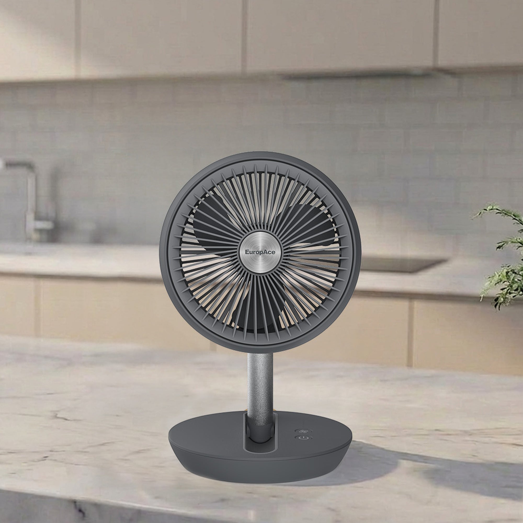[NEW MODEL] 5" Rechargeable DC USB Fan | Ultra-Flexible Foldable Design | Portable & Lightweight | Continuous Cooling up to 15 hours