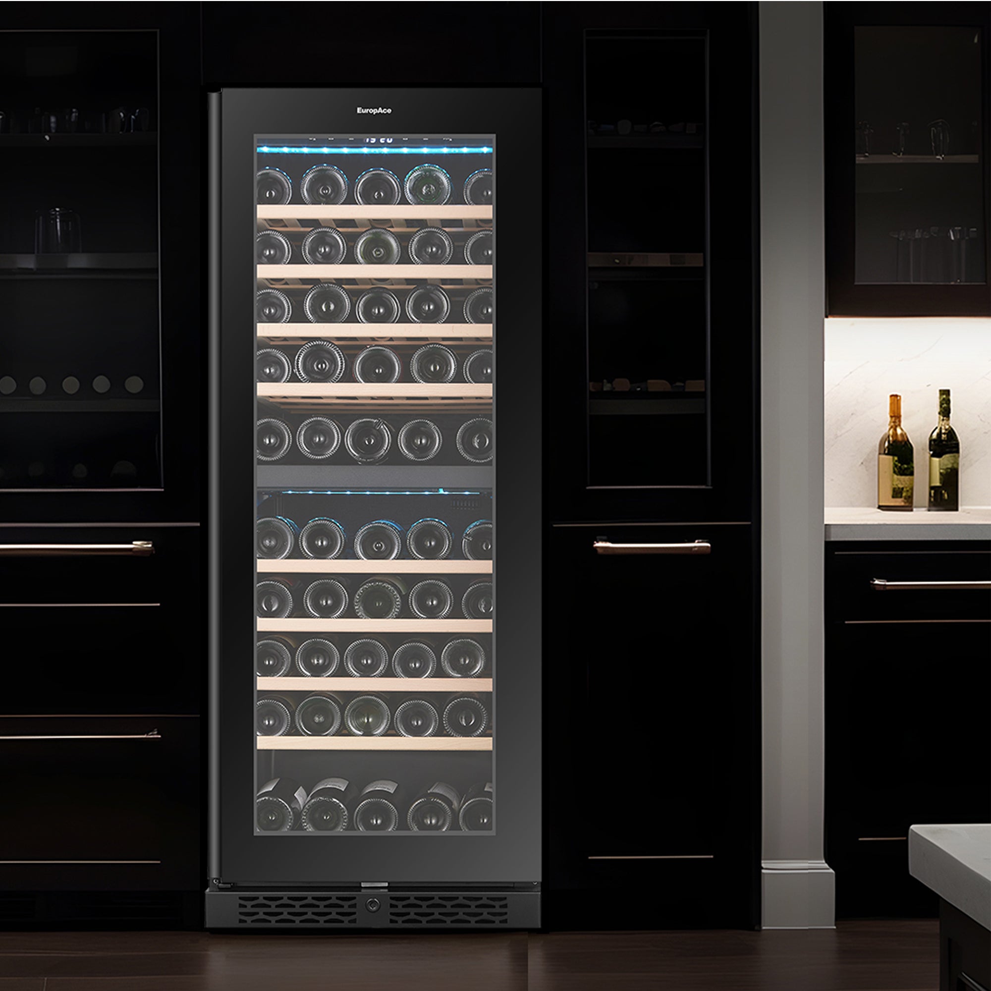 70 Bottles Dual Zone Wine Chiller with FREE PLAY Series Air Purifier (Worth $459)