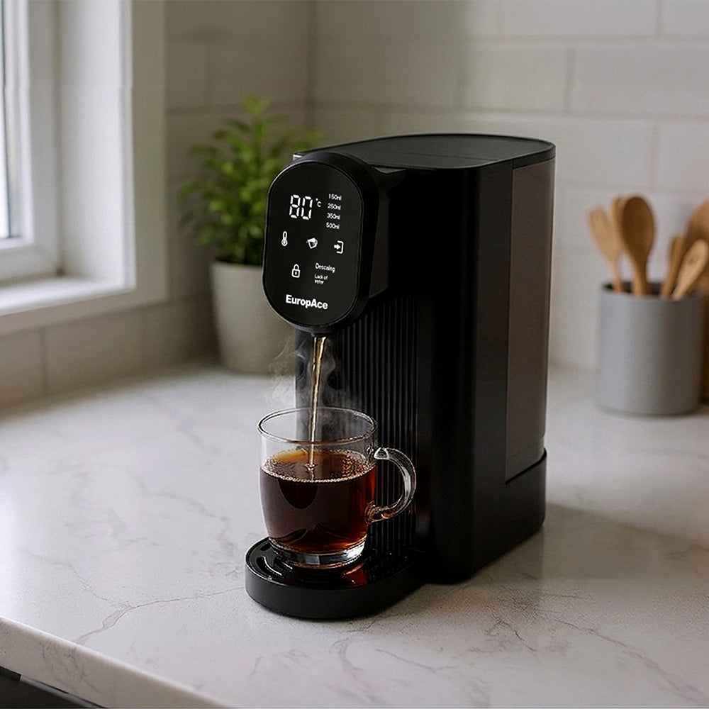 SteamO Hot Water Dispenser | Plug & Play Convenience | up to 100°C Hot Water | Touch Panel