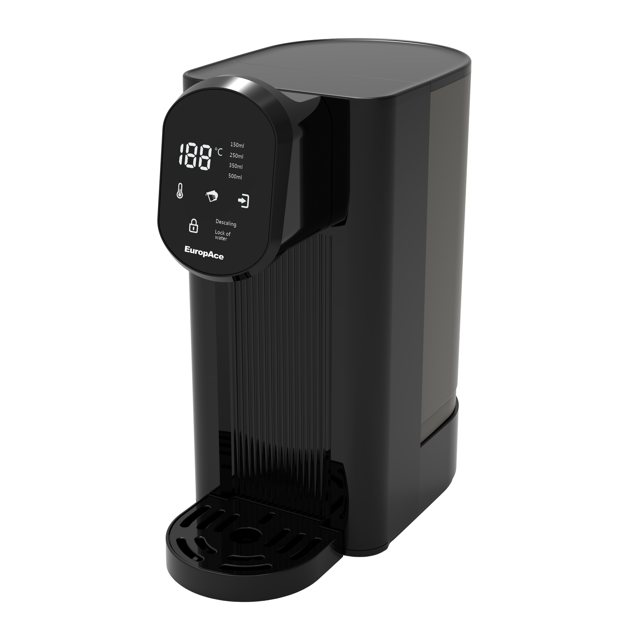 SteamO Hot Water Dispenser | Plug & Play Convenience | up to 100°C Hot Water | Touch Panel