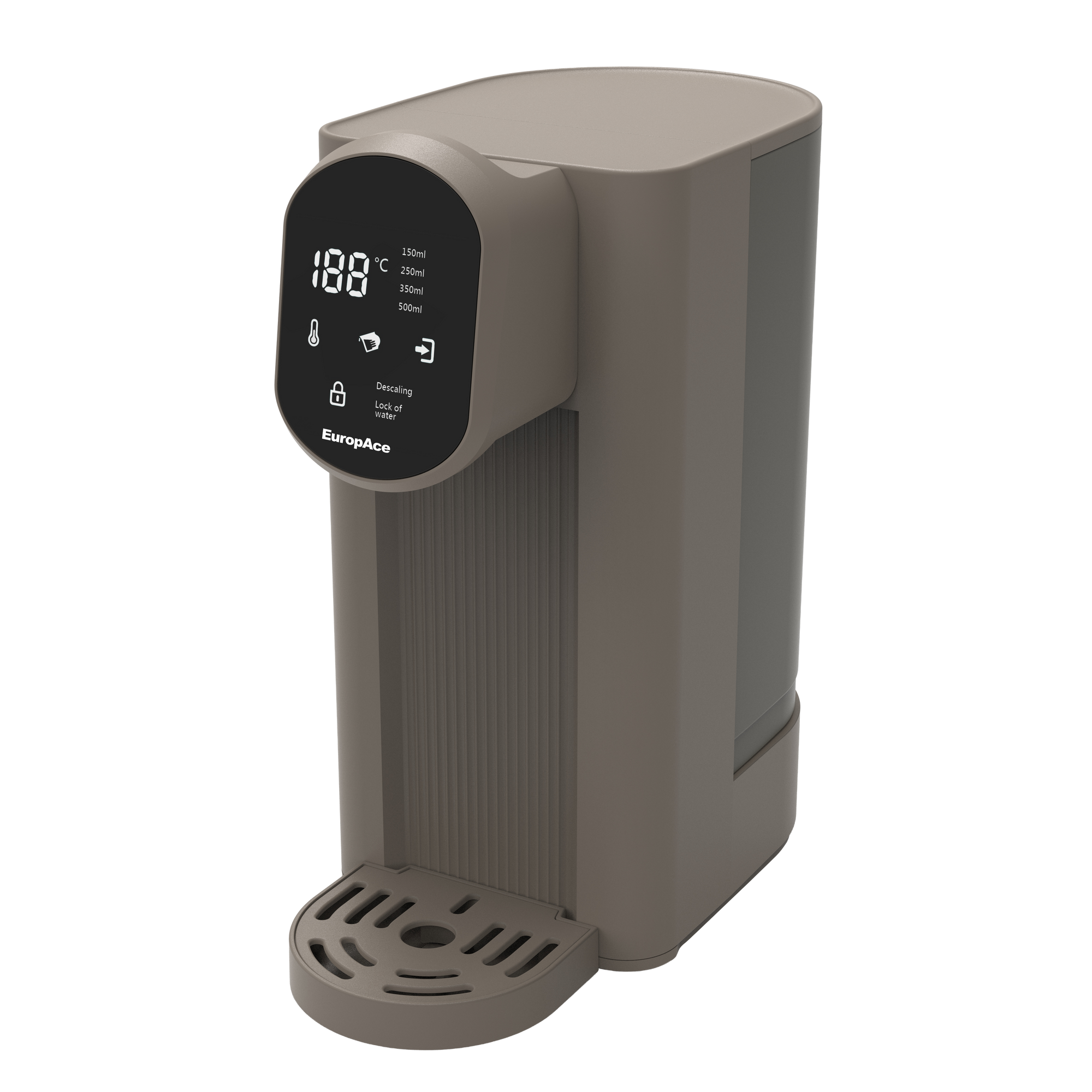 SteamO Hot Water Dispenser | Plug & Play Convenience | up to 100°C Hot Water | Touch Panel