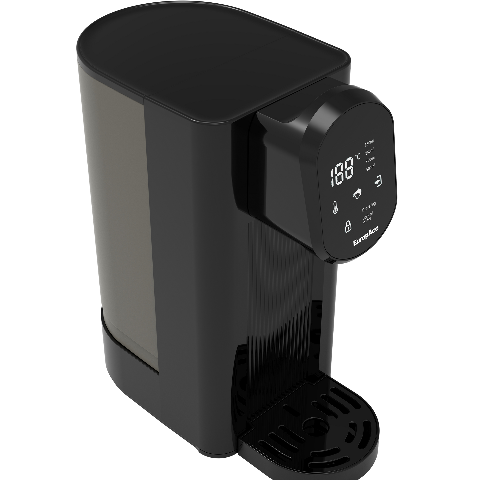 SteamO Hot Water Dispenser | Plug & Play Convenience | up to 100°C Hot Water | Touch Panel