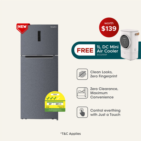NEW MODEL] Lumine Series 415L Top Mount Fridge Gift-with-Purchase