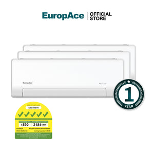 R32 System 3 Split Air Conditioner (21,000 BTU) - ESAC MA3R215A & ESAC FAR095A