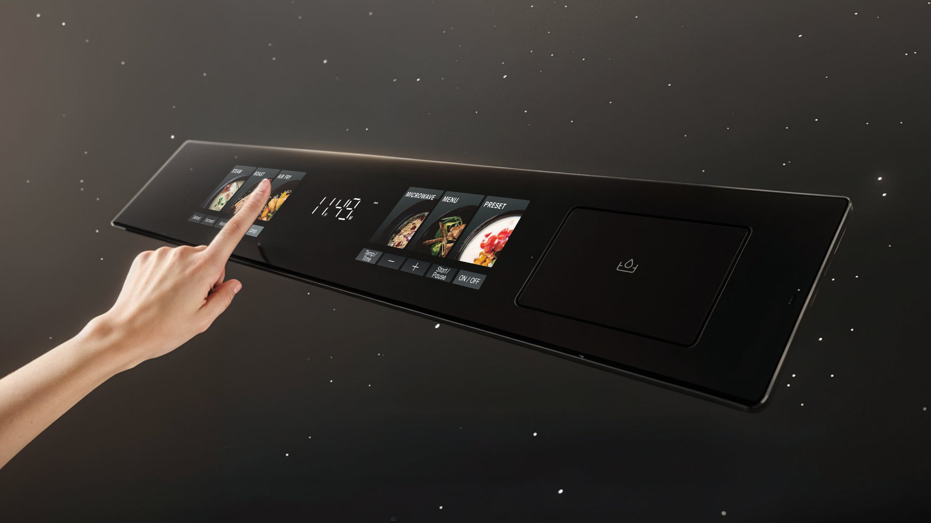 Intuitive Touch. Brilliant LED Colour Display