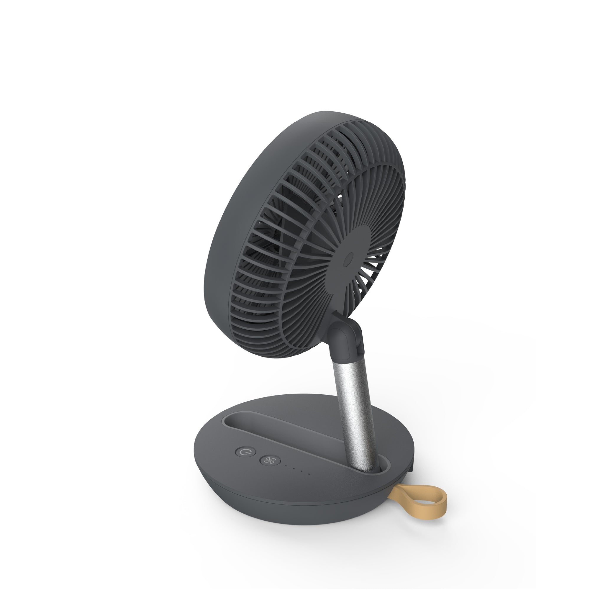 [NEW MODEL] 5" Rechargeable DC USB Fan | Ultra-Flexible Foldable Design | Portable & Lightweight | Continuous Cooling up to 15 hours