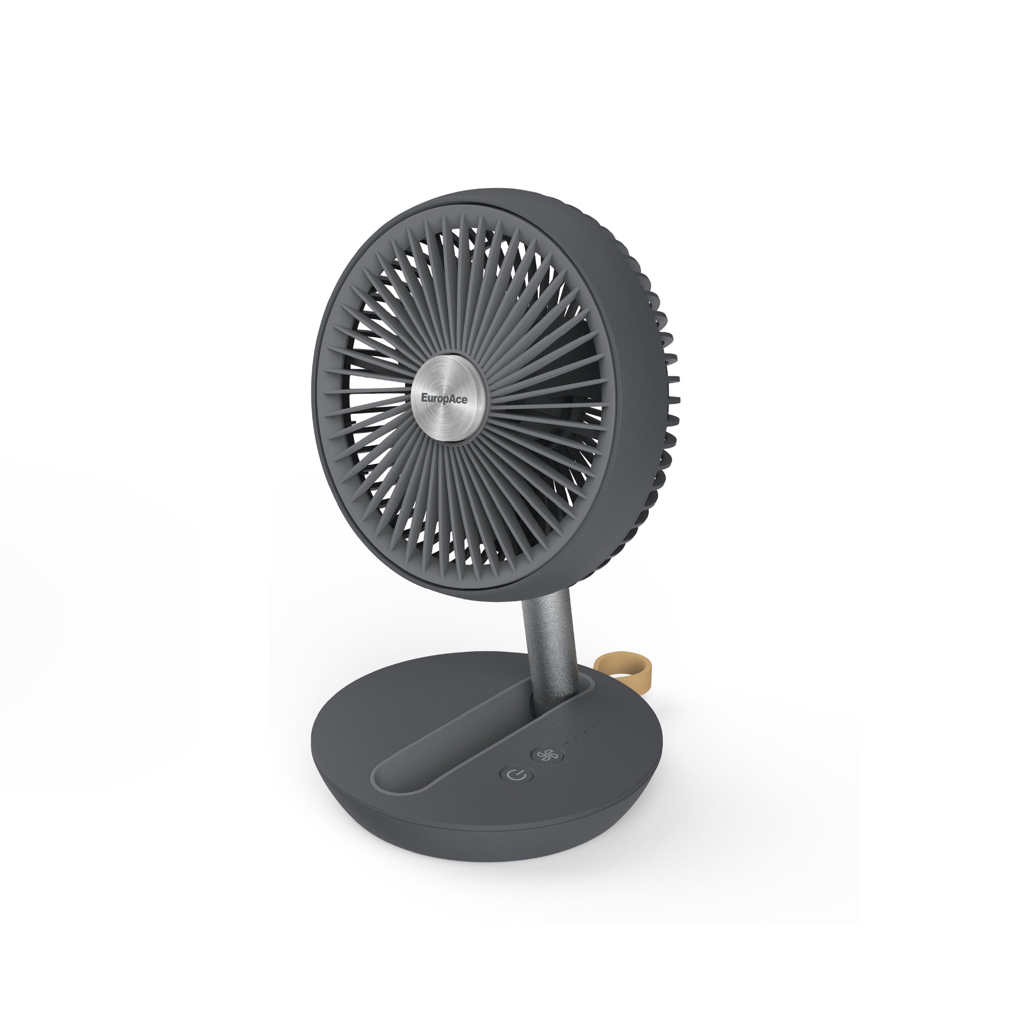[NEW MODEL] 5" Rechargeable DC USB Fan | Ultra-Flexible Foldable Design | Portable & Lightweight | Continuous Cooling up to 15 hours