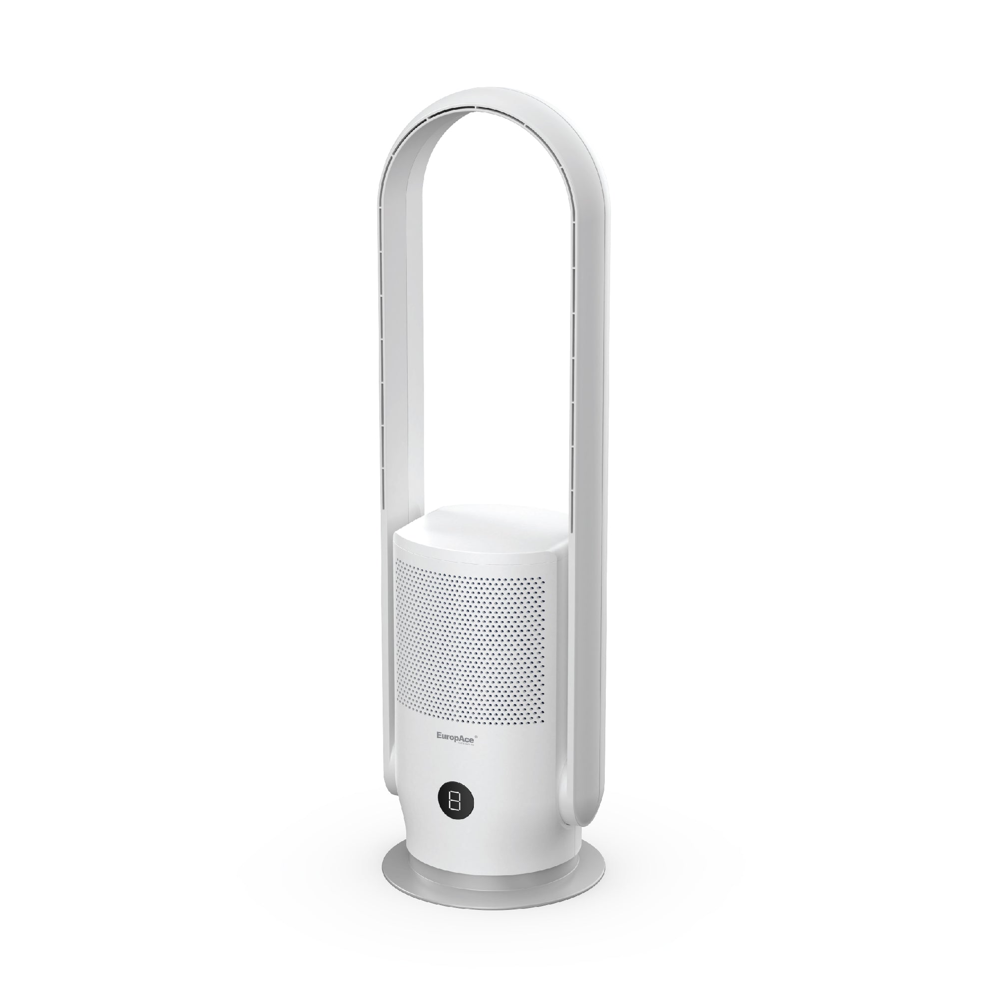 [Special Promo] Air Purifying Bladeless Fan with 30 Tilt | HEPA 13, Compact, Safe for Children | EBFZ3DWH