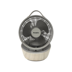 (Pre-Order) EuropAce 10” DC Circulator Fan with Remote Control | Effective Air Circulation, Energy Efficient & Premium Touch Panel | EDF6103DWD | 1 Year (Full) + 3 Years (Motor) Warranty | Ideal for Living Rooms & Offices | Light Wood