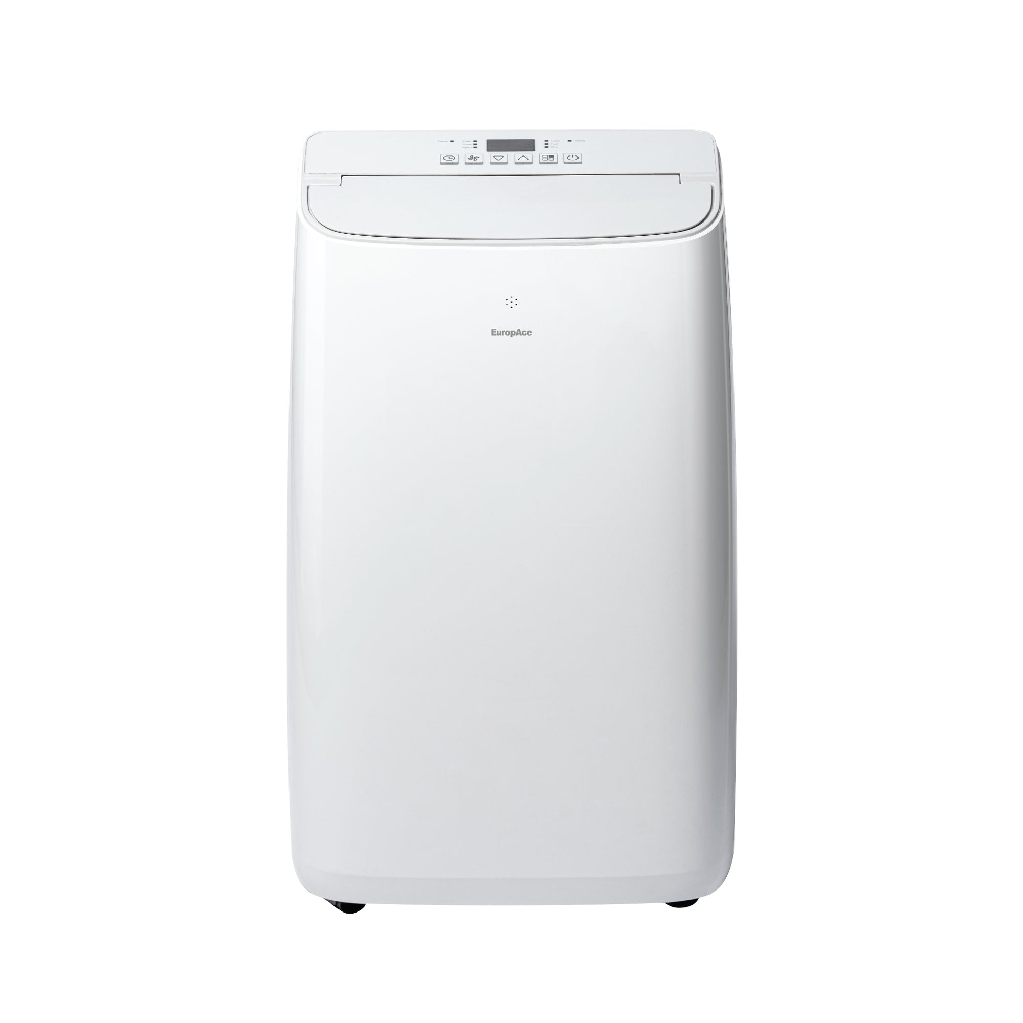 EuropAce 13,000 BTU Compact Series Dual Hose Portable Air Conditioner | High Performance Cooling, Energy Efficient, Compact Design | EPAC13T3E | 1 Year On-Site + 5 Years Compressor Warranty | Ideal for Large Rooms & Offices | White