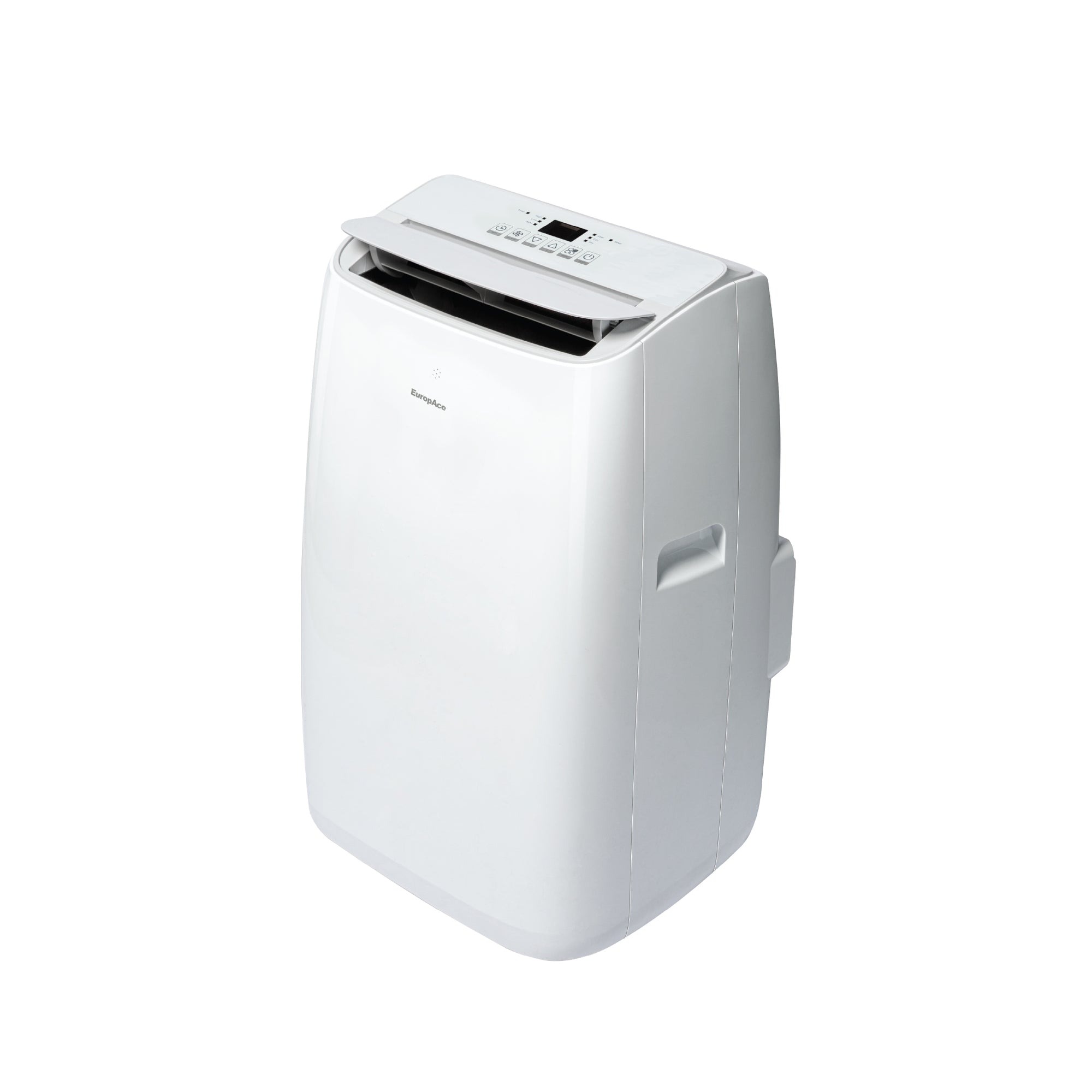 EuropAce 13,000 BTU Compact Series Dual Hose Portable Air Conditioner | High Performance Cooling, Energy Efficient, Compact Design | EPAC13T3E | 1 Year On-Site + 5 Years Compressor Warranty | Ideal for Large Rooms & Offices | White