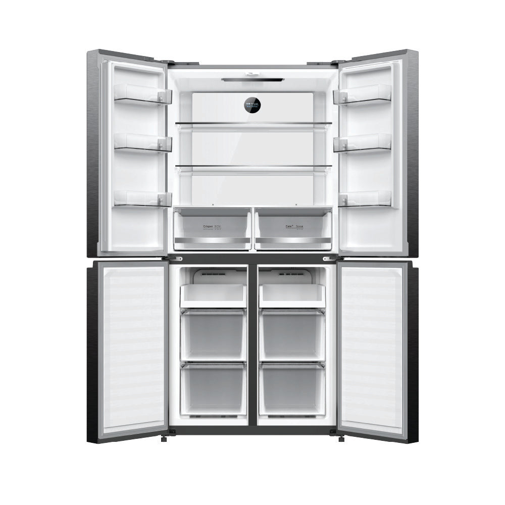 Glacier Series 503L Cross Door Fridge with FREE 16” DC Stand Fan with Remote and Enamel Cast Iron Cocotte Pot (Worth $348)