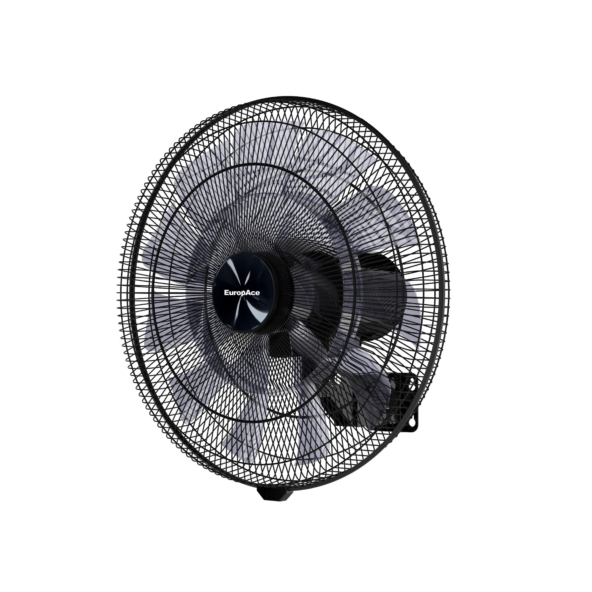 Essential Series 18" DC Circulator Wall Fan | Ceiling Fan Power up to 9,690 m³/h airflow, 18 blades, Touch Control Panel + LED Display