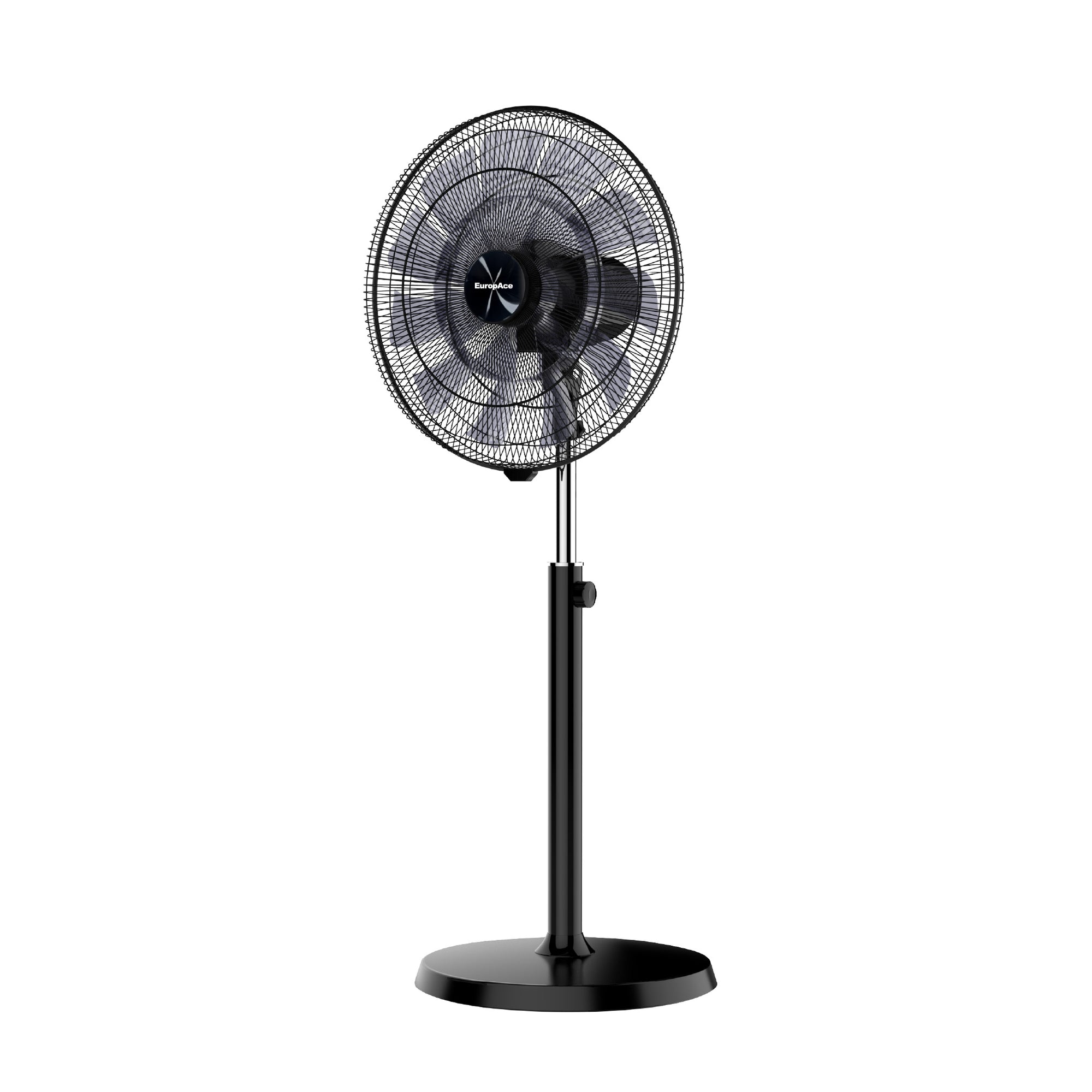 Essential Series 18" DC Circulator Stand Fan | Ceiling Fan Power up to 9,690 m³/h airflow, 18 blades, Touch Control Panel + LED Display
