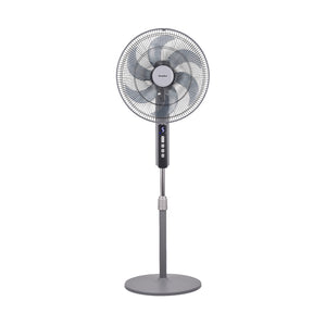 16” Deluxe DC Stand Fan with Remote | DC Motor, Strong Cooling, Digital Display and Remote Control
