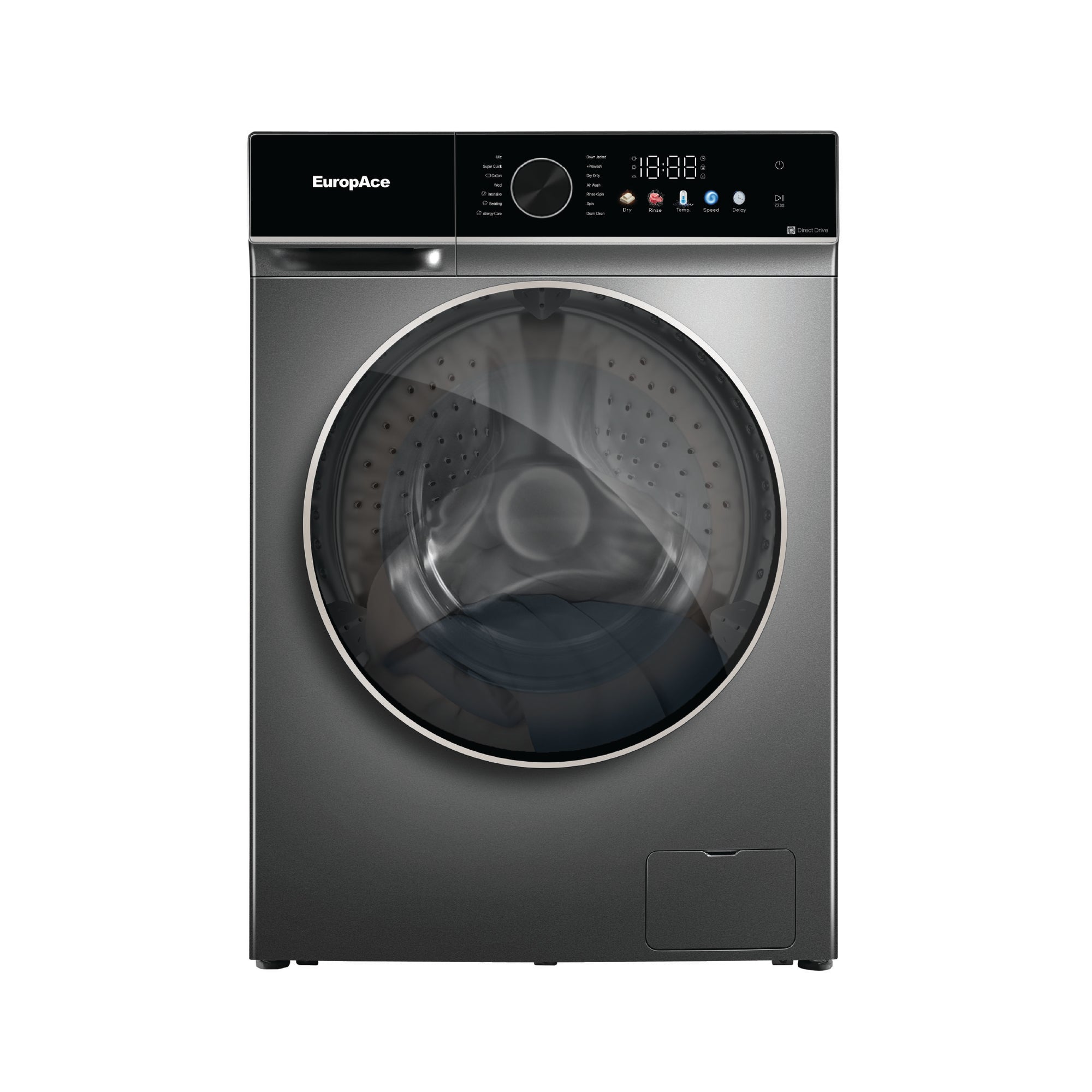 (Preorder) 10+7KG Steam Washer Dryer | Direct Drive Motor, 99.9% Anti-Bacterial