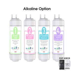 EWP 6381B 12-Month Replacement Filters | 4pcs Filter Set