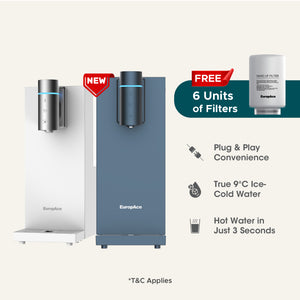[NEW MODEL] StronPure 2.7L Instant Hot and Cold Water Purifier with FREE 6 Units of Filter