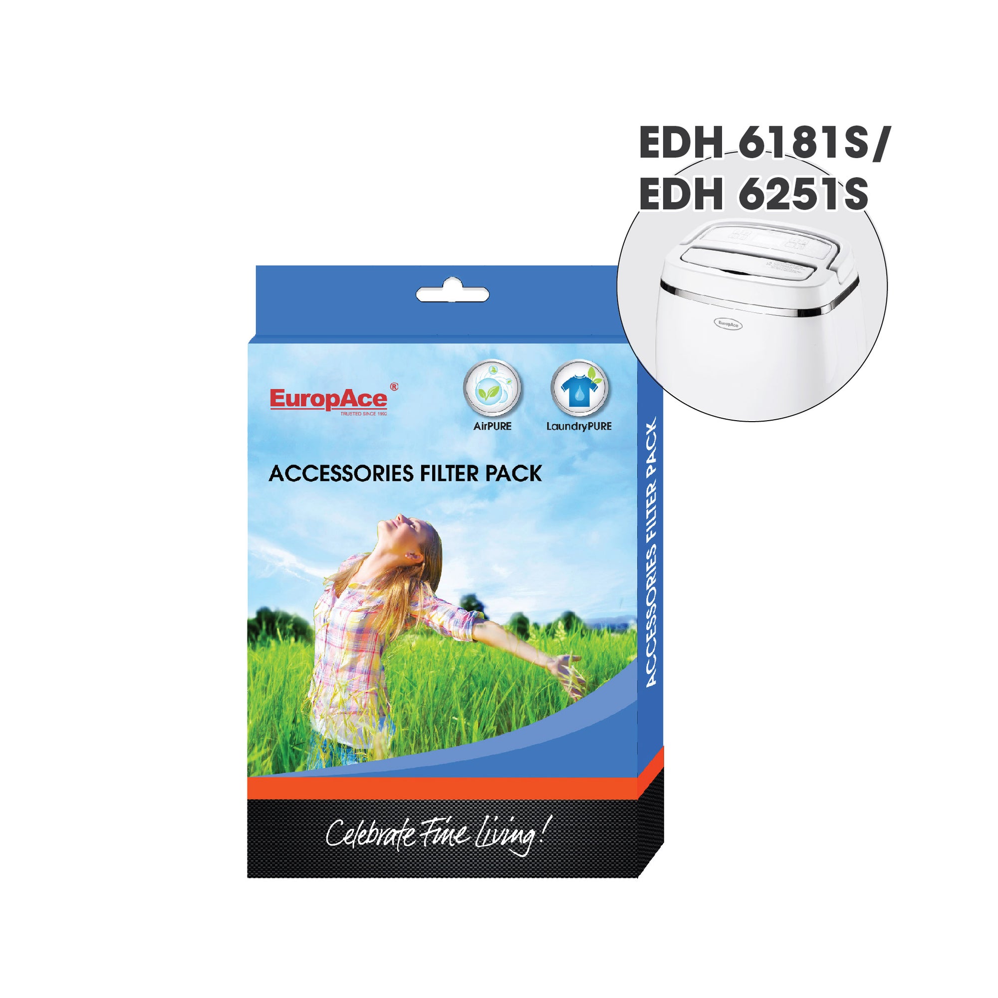 EDH6251S/EDH6181S Replacement Filter