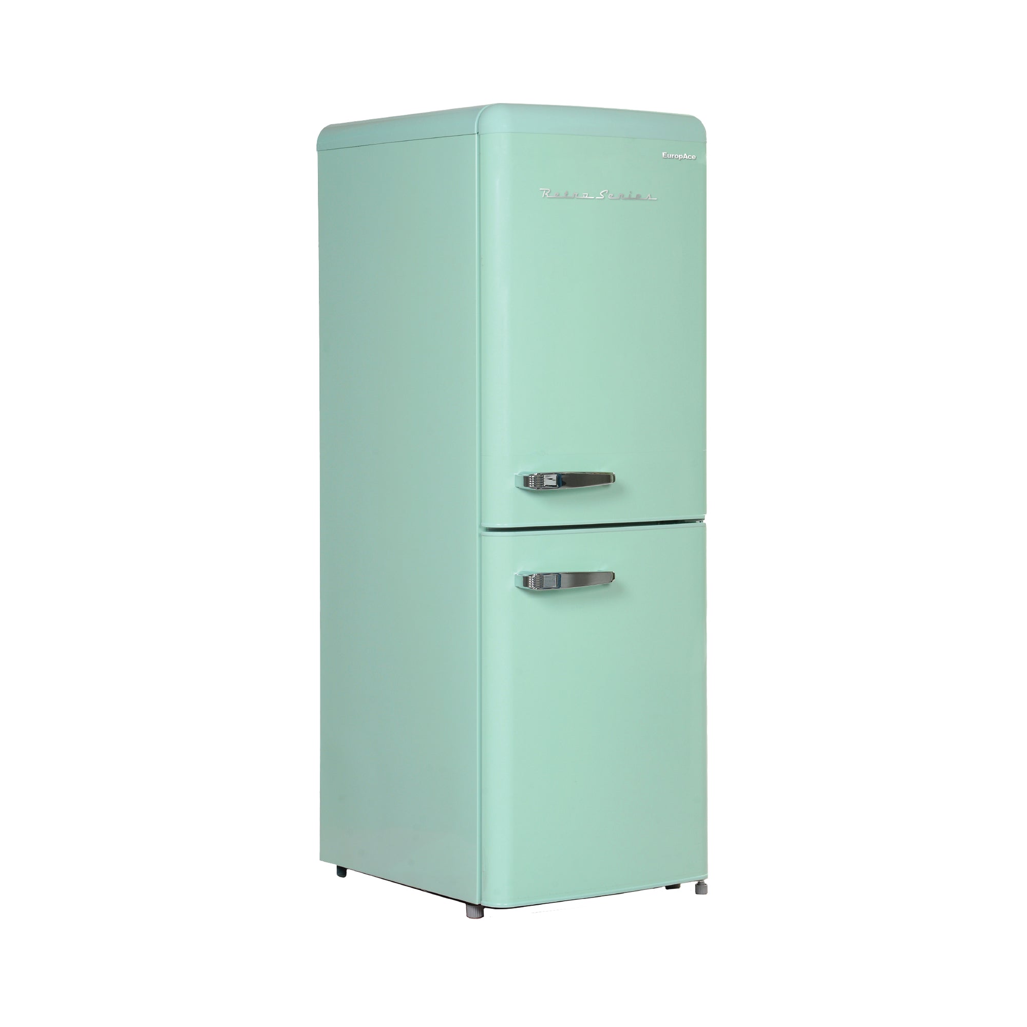 170L Retro 2 Door Bottom Mount Fridge | No-Frost, Fast Freeze, Fast Cooling, Eco Mode