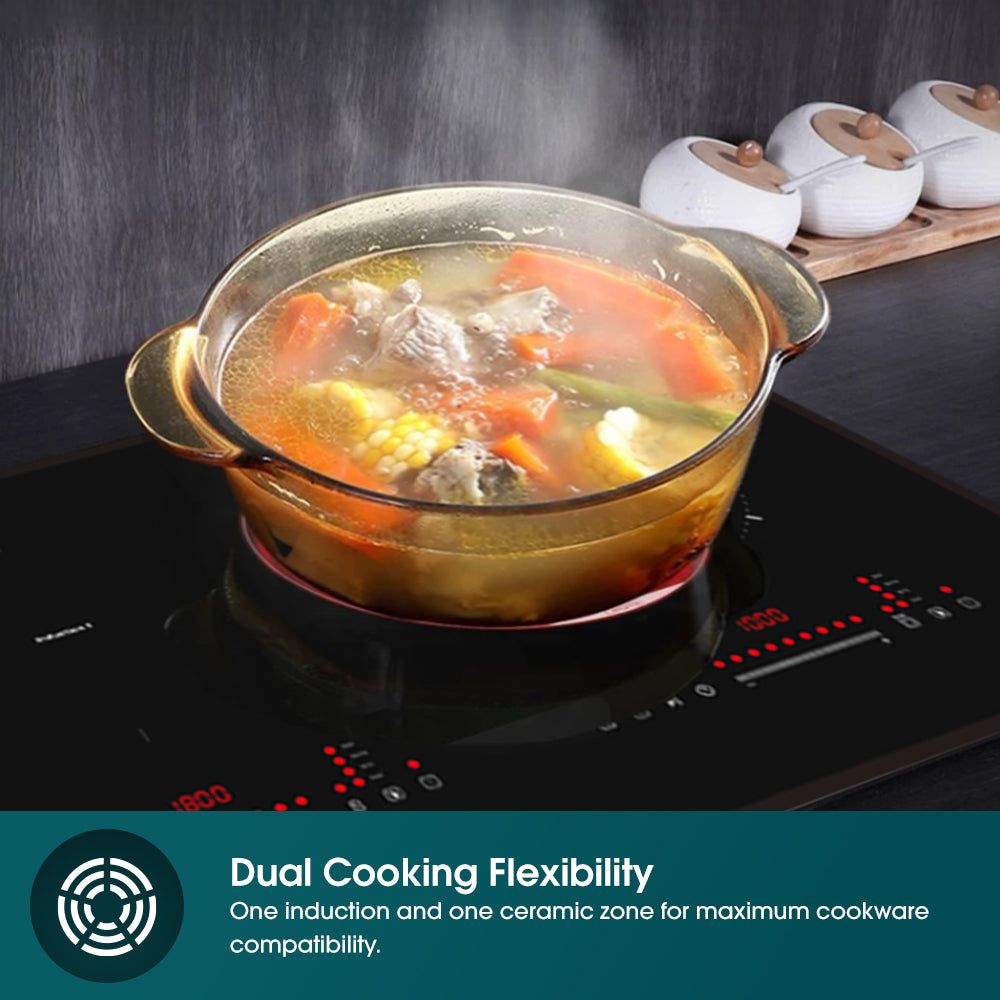 7 Series 73cm Hybrid Hob