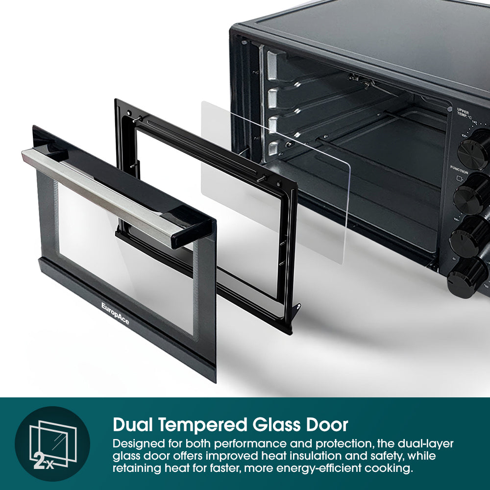 45L Electric Convection Oven with Rotisserie