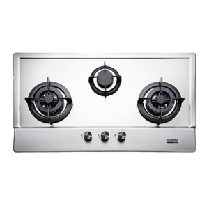 90cm Built-In Stainless Steel Gas Hob (3burner)