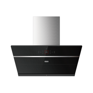 90cm 1400m3/h T-Shape Chimney Hood | Black